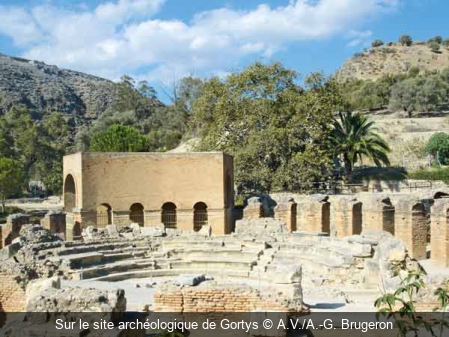 Sur le site archéologique de Gortys A.V./A.-G. Brugeron