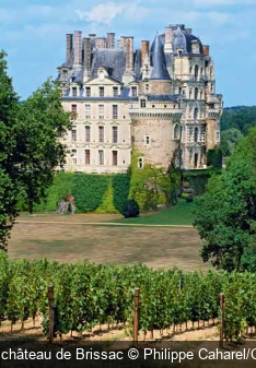 Vue du château de Brissac Philippe Caharel/C.D.T.A.