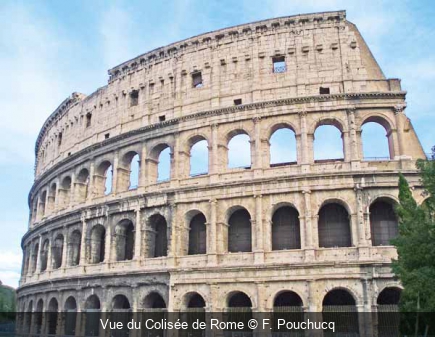 Vue du Colisée de Rome F. Pouchucq