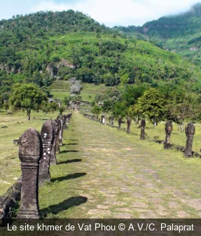 Le site khmer de Vat Phou A.V./C. Palaprat