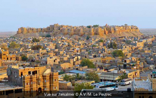 Vue sur Jaisalmer A.V./M. Le Peutrec