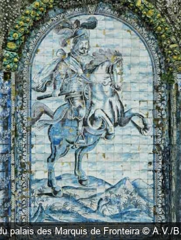 Azulejos du palais des Marquis de Fronteira A.V./B. Metzdorf