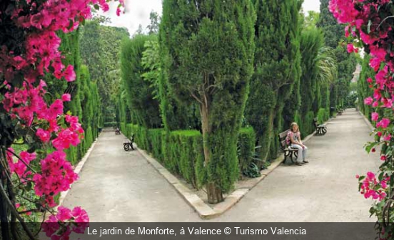 Le jardin de Monforte, à Valence Turismo Valencia