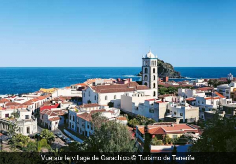 Vue sur le village de Garachico Turismo de Tenerife