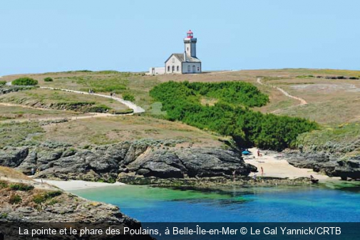 La pointe et le phare des Poulains, à Belle-Île-en-Mer Le Gal Yannick/CRTB