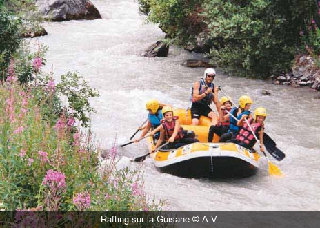Rafting sur la Guisane