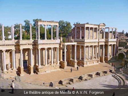 Le théâtre antique de Mérida A.V./N. Forgeron