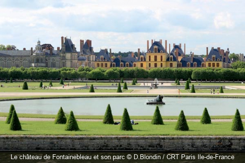 Le château de Fontainebleau et son parc D.Blondin / CRT Paris Ile-de-France