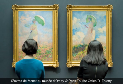 Œuvres de Monet au musée d’Orsay Paris Tourist Office/D. Thierry
