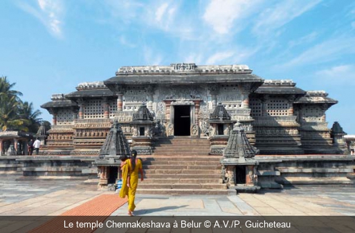 Le temple Chennakeshava à Belur A.V./P. Guicheteau