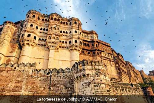 La forteresse de Jodhpur A.V./J.-C. Cheron