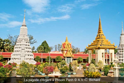 La pagode d'Argent à Phnom Penh A.V./C. Bichard