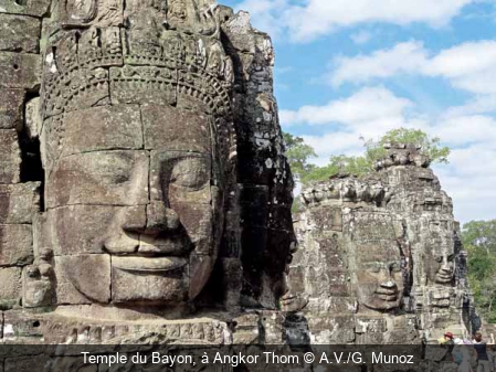 Temple du Bayon, à Angkor Thom A.V./G. Munoz