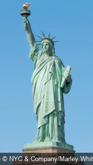 Statue de la Liberté NYC & Company/Marley White - www.nycgo.com