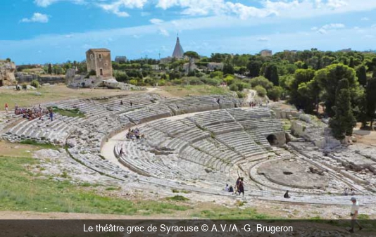 Le théâtre grec de Syracuse A.V./A.-G. Brugeron
