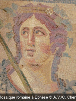 Mosaïque romaine à Éphèse A.V./C. Chenu