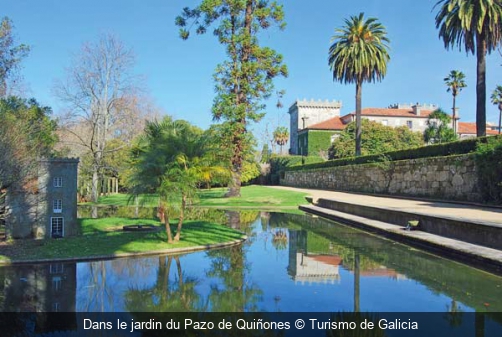 Dans le jardin du Pazo de Quiñones Turismo de Galicia
