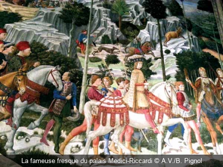 La fameuse fresque du palais Medici-Riccardi A.V./B. Pignol