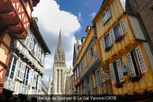 Une rue de Quimper Le Gal Yannick/CRTB