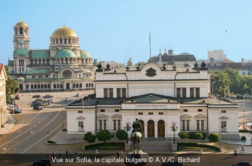 Vue sur Sofia, la capitale bulgare A.V./C. Bichard
