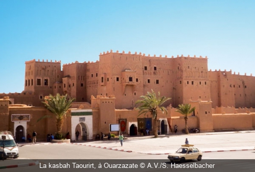 La kasbah Taourirt, à Ouarzazate A.V./S. Haesselbacher