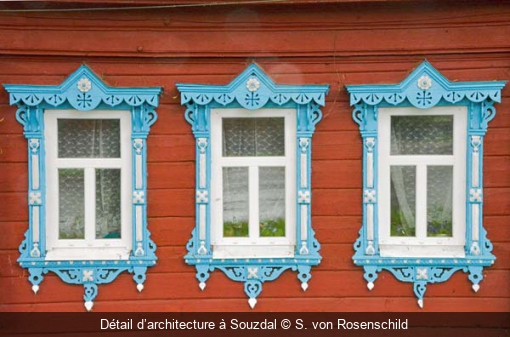 Détail d’architecture à Souzdal S. von Rosenschild
