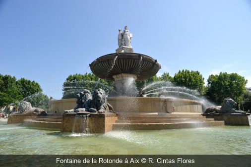 Fontaine de la Rotonde à Aix R. Cintas Flores