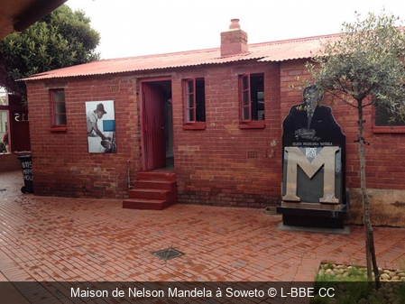 Maison de Nelson Mandela à Soweto L-BBE CC