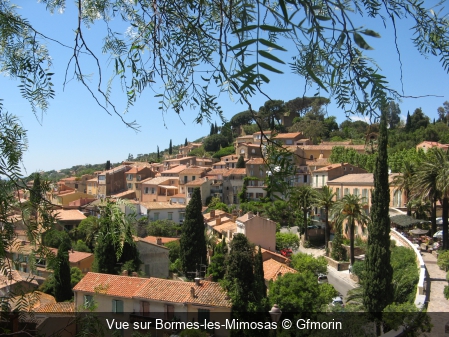 Vue sur Bormes-les-Mimosas Gfmorin
