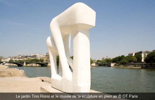 Le jardin Tino Rossi et le musée de la sculpture en plein air OT Paris 