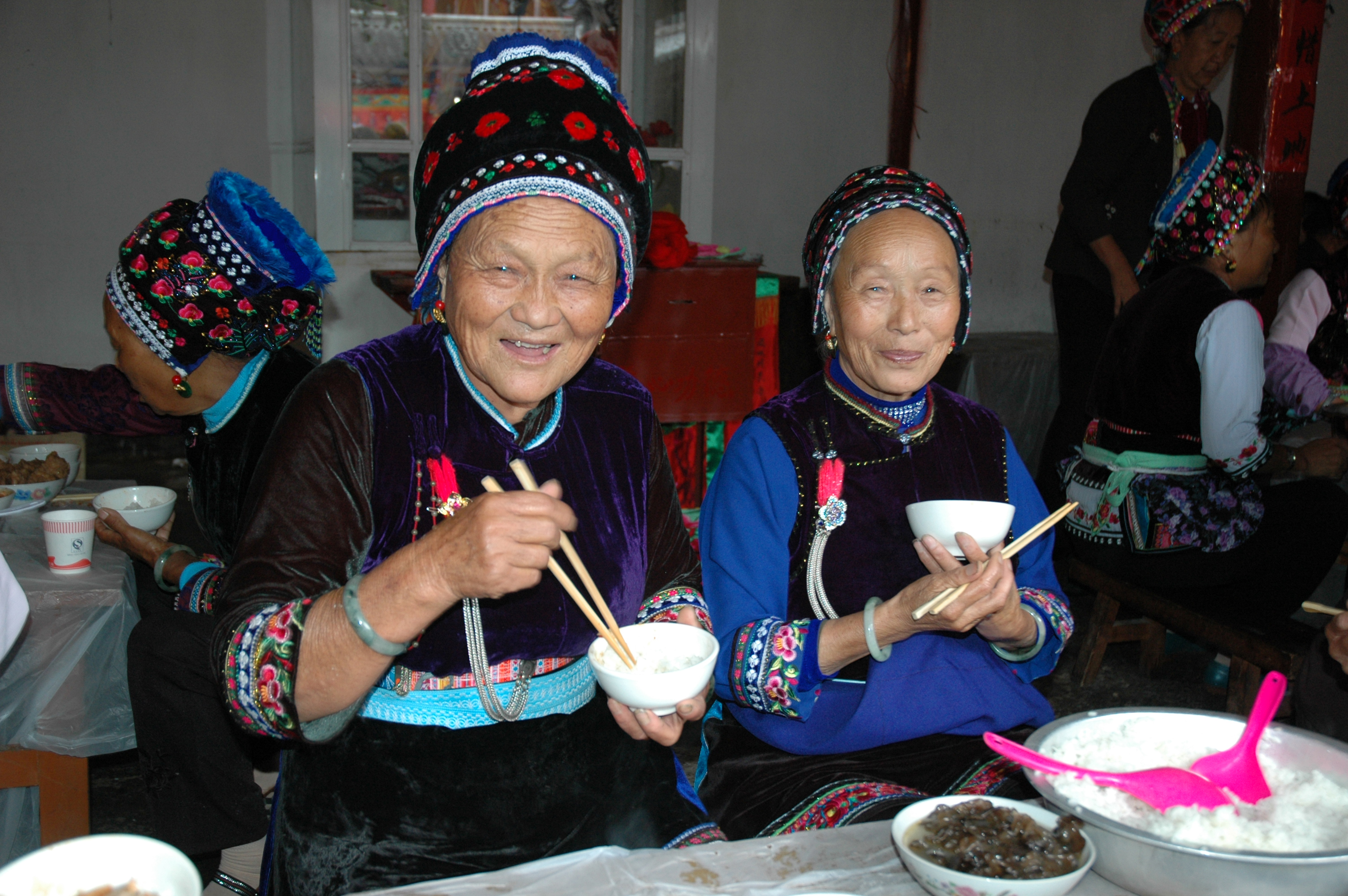 Scène de repas à Zoucheng