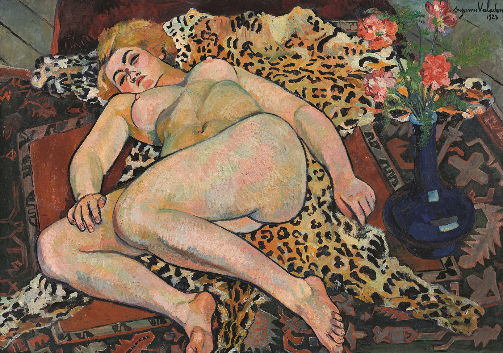 Suzanne Valadon Catherine nue allongée sur une peau de panthère