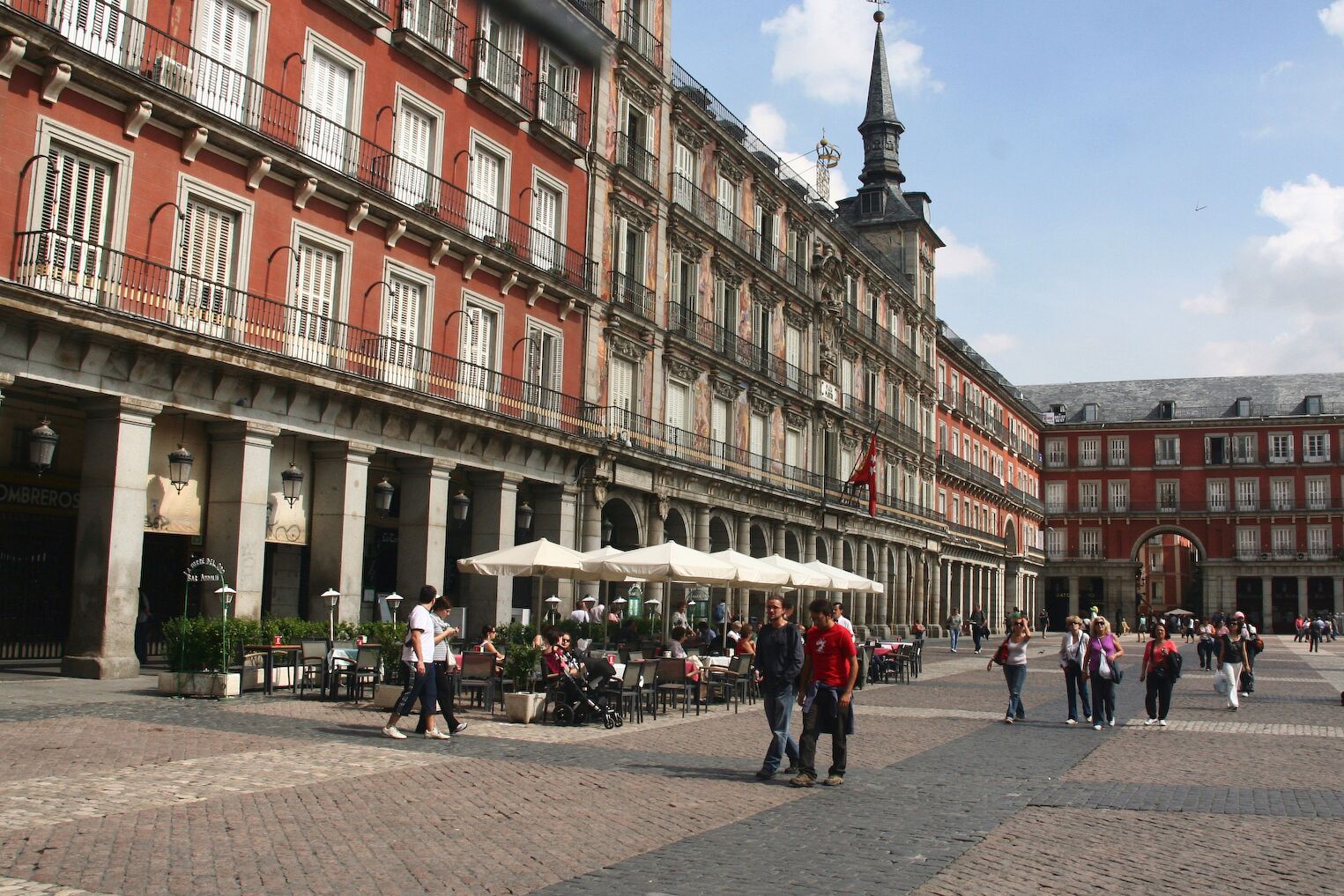 La Plaza Mayor à Madrid