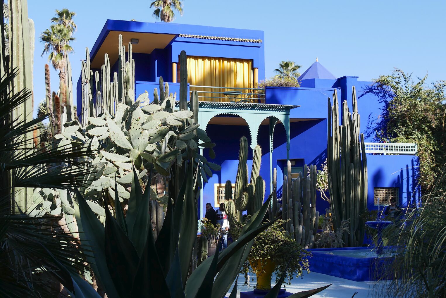 La villa Oasis dans le jardin Majorelle