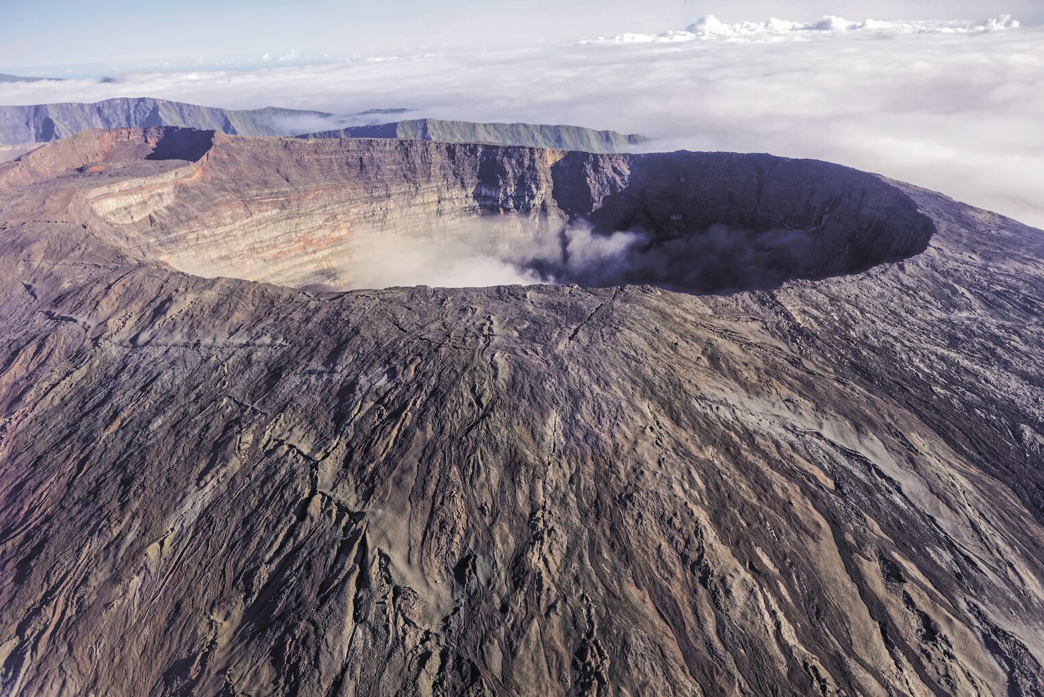 Le piton de la Fournaise