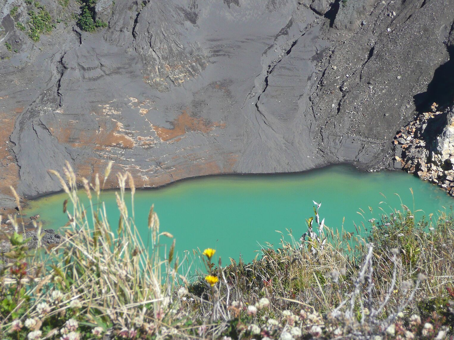 Vue du volcan Irazu