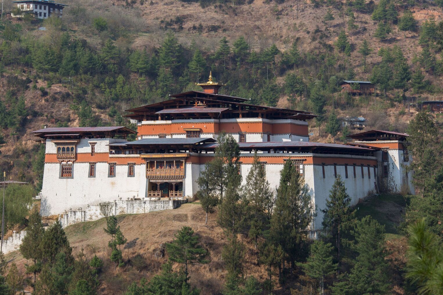 Le dzong de Simtokha