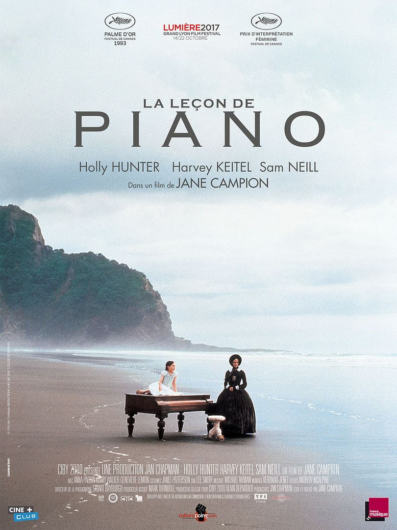 La Leçon de piano Jane Campion Nouvelle-Zélande