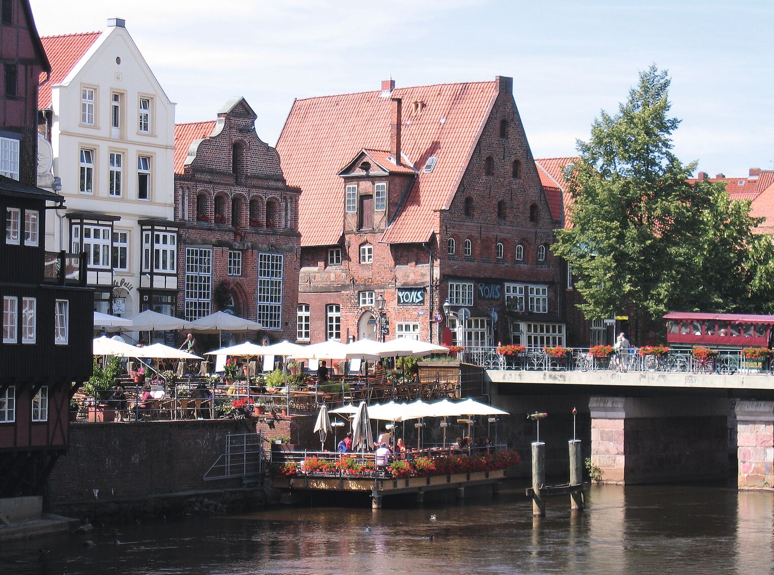 Vue sur Lünebourg