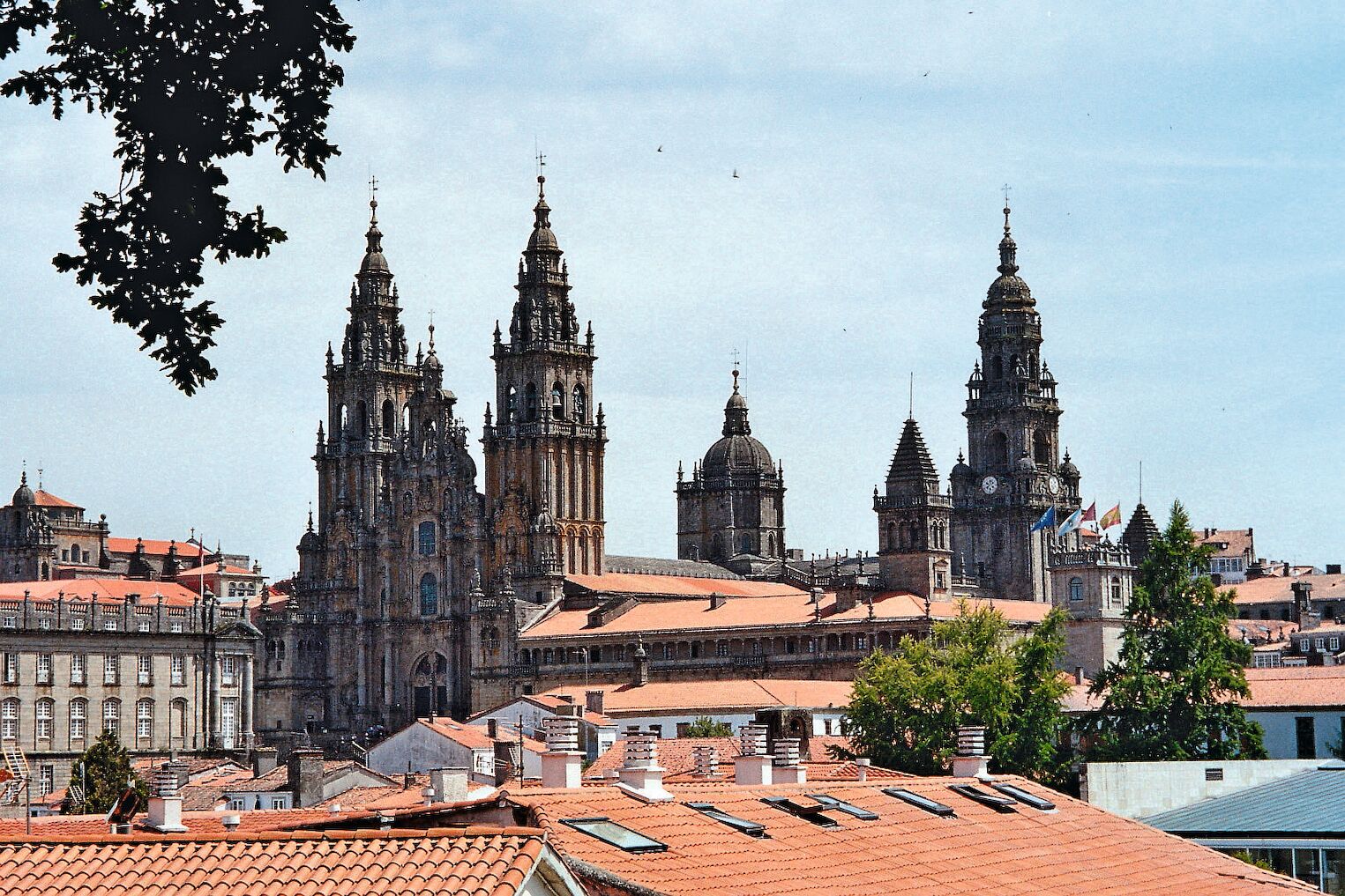 La cathédrale de Saint-Jacques-de-Compostelle
