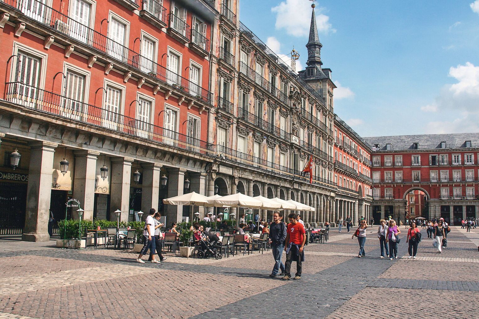 La Plaza Mayor à Madrid