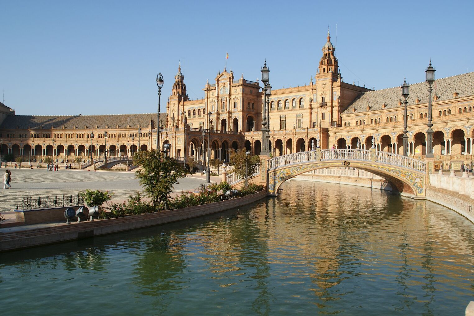 La place d'Espagne à Séville