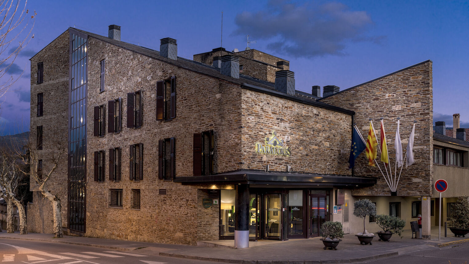 vue extérieure du parador de La Seu d'Urgell