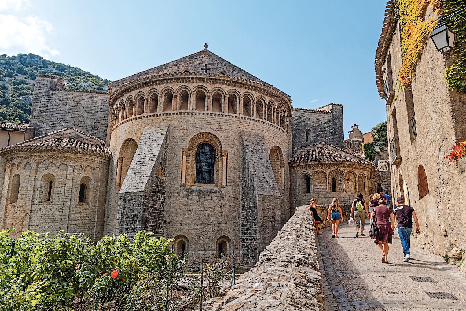 L'abbaye de Gellone à Saint-Guilhem-le-Désert