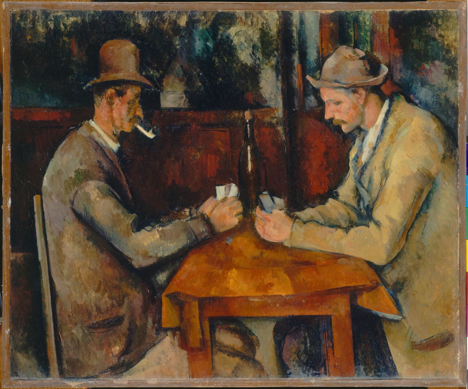 Paul Cézanne, Les Joueurs de cartes, 1893-1896, Huile sur toile, 47 x 56,5 cm