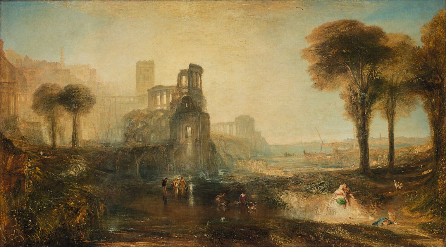 J.M.W. Turner, Palais et pont de Caligula, 1831