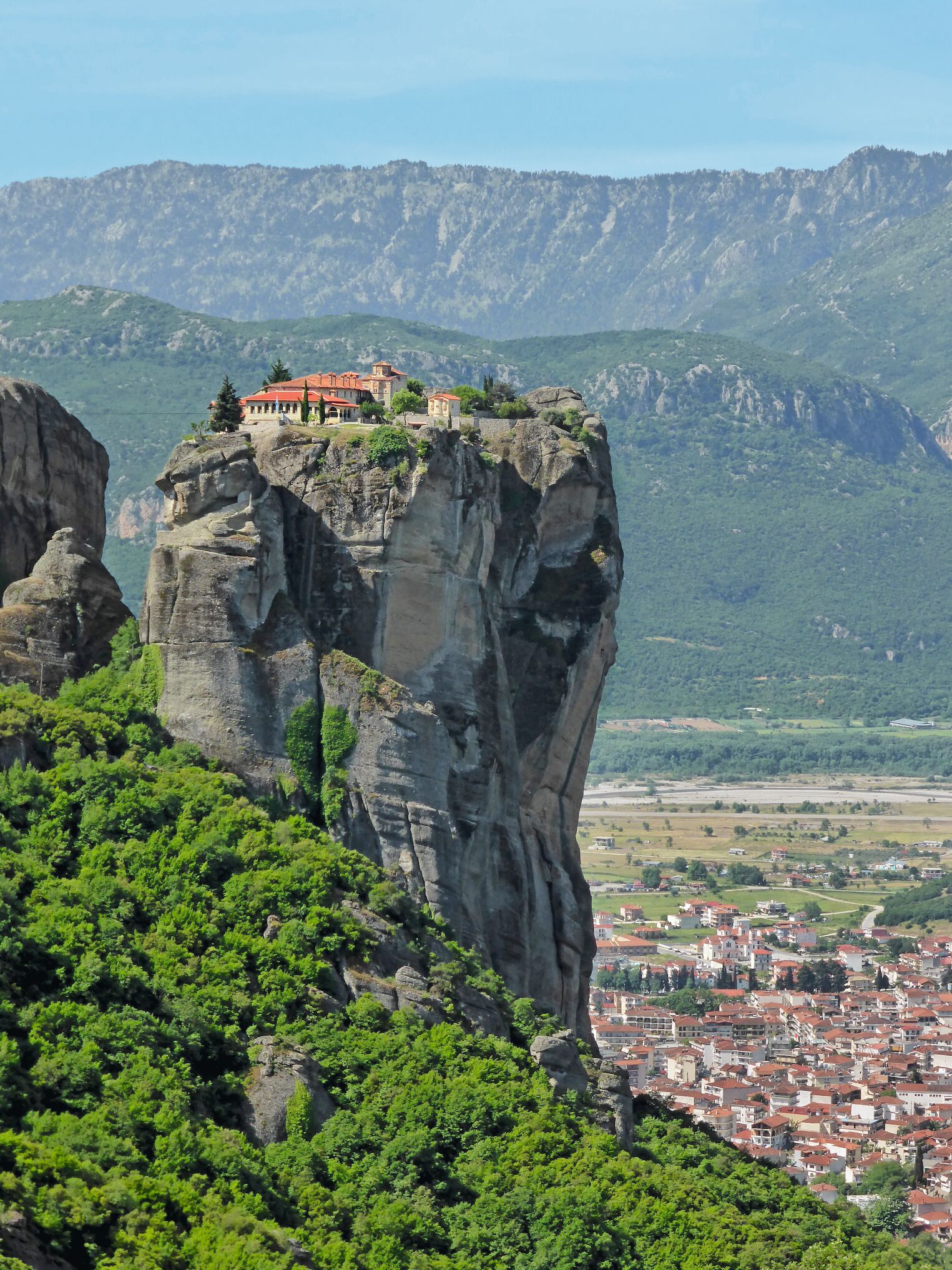 Un des monastères perchés des les Météores