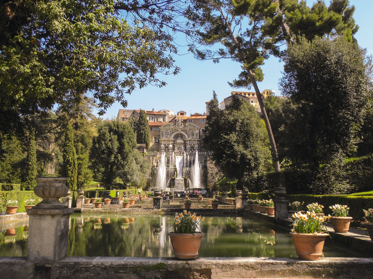 La villa d’Este et ses jardins, à Tivoli