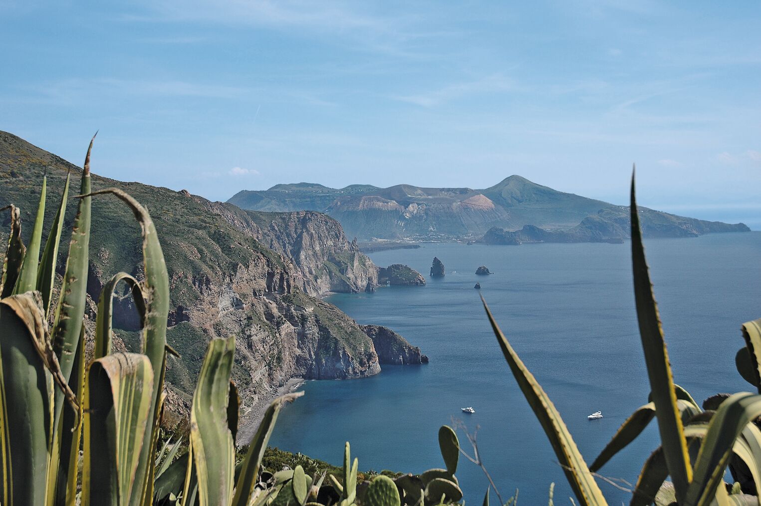 Vue de Vulcano depuis Lipari