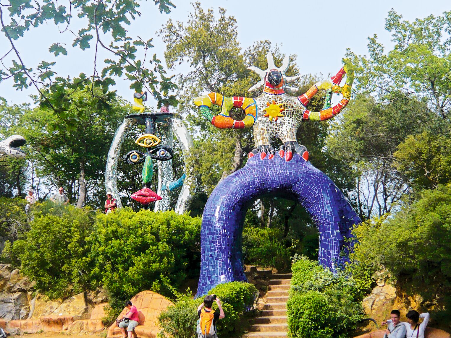 Le jardin des Tarots de Niki de Saint Phalle à Capalbio